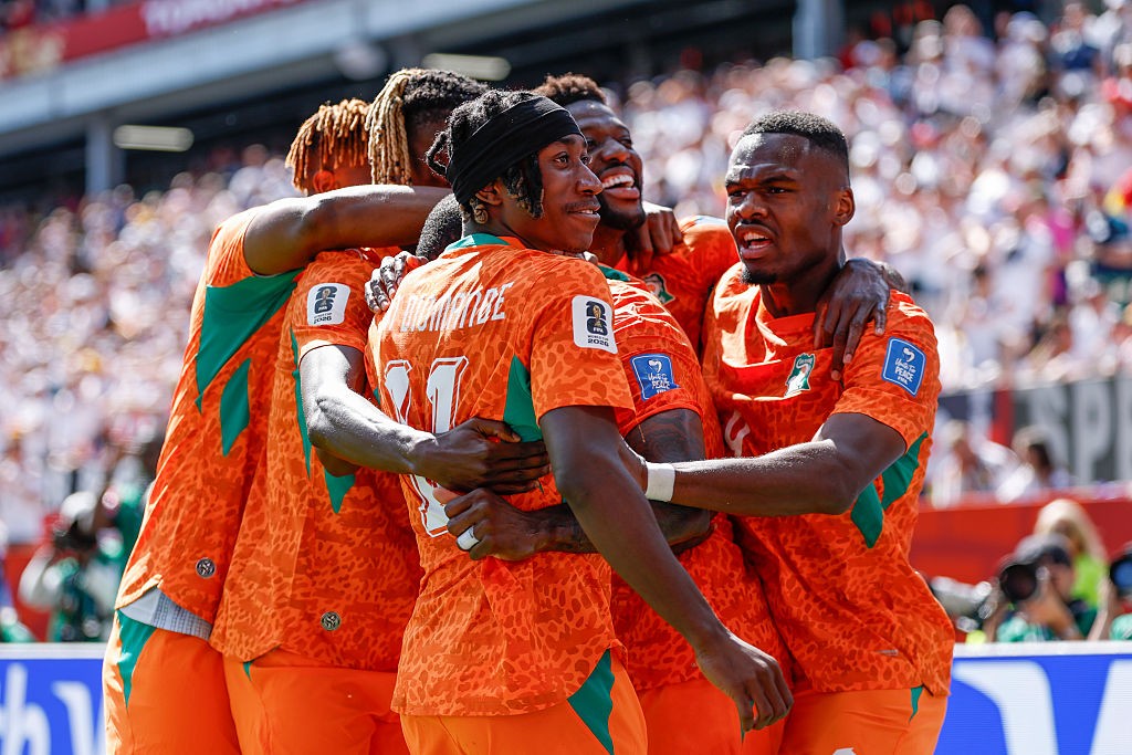 Yan Diomande shone against Germany at the World Cup
