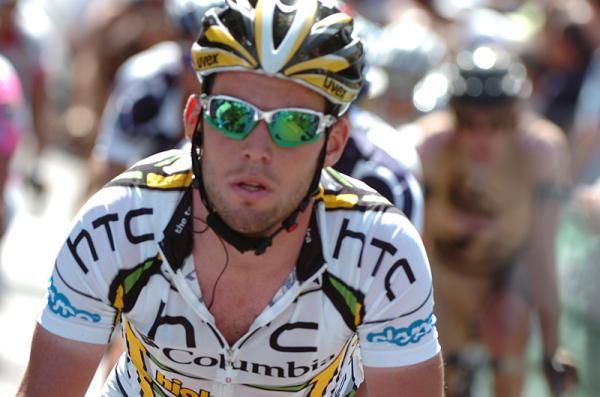 Mark Cavendish (HTC-Columbia) didn't find the course to his liking.