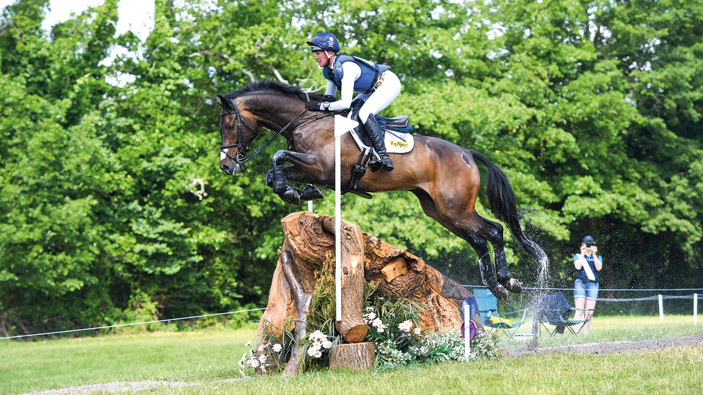 Nicola Wilson and JL Dublin win the CCI4*-L at Bicton in 2021.