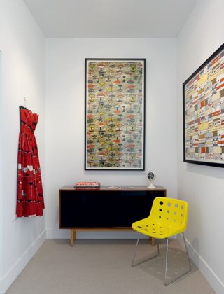 Pieces by Lucienne and Robin Day and a print by Jacqueline Groag