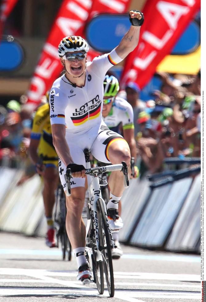 Andre Greipel (Lotto Belisol) gets back in the winning habit.