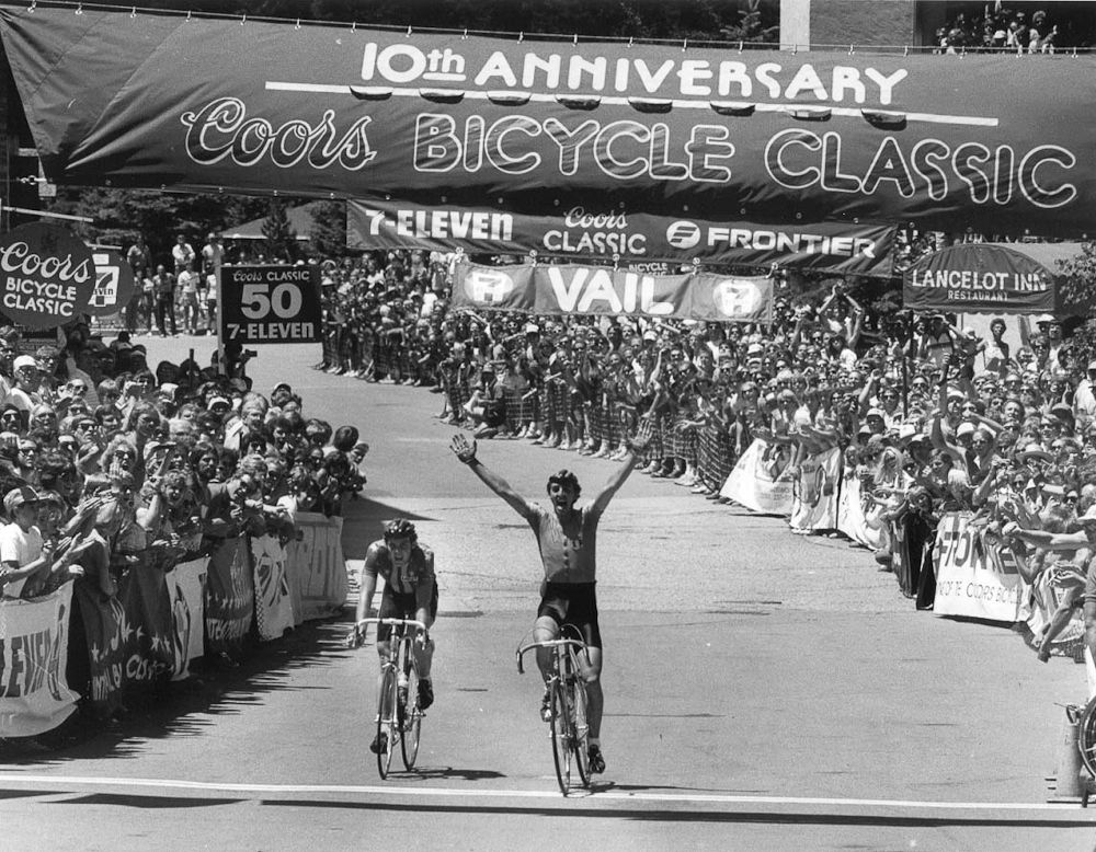 Vail hosted a circuit race during the Coors Classic