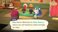 Animal Crossing: New Horizons tailor&nbsp;