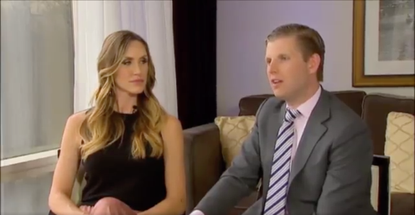 Eric Trump says theres no greater patriot than Sean Hannity.