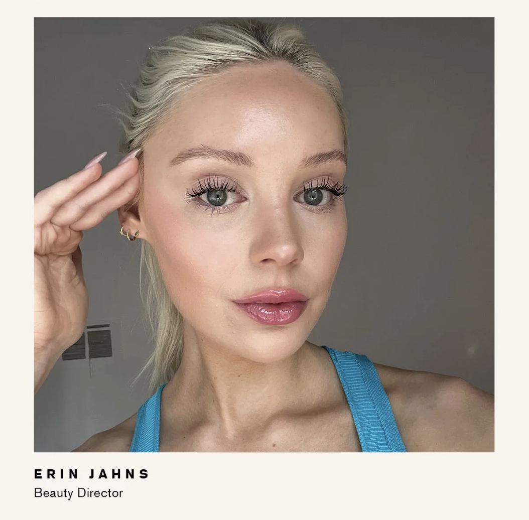 An image of Who What Wear beauty director Erin Jahns.