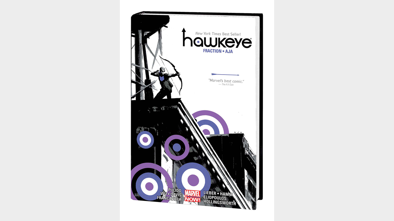 Hawkeye by Fraction &amp; Aja Omnibus HC cover art