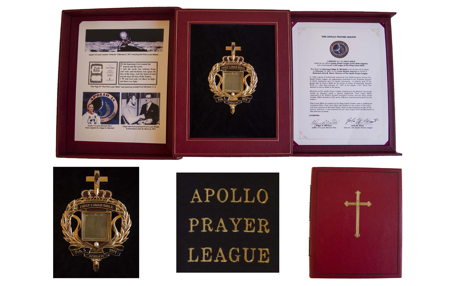 space bible auction apollo 14