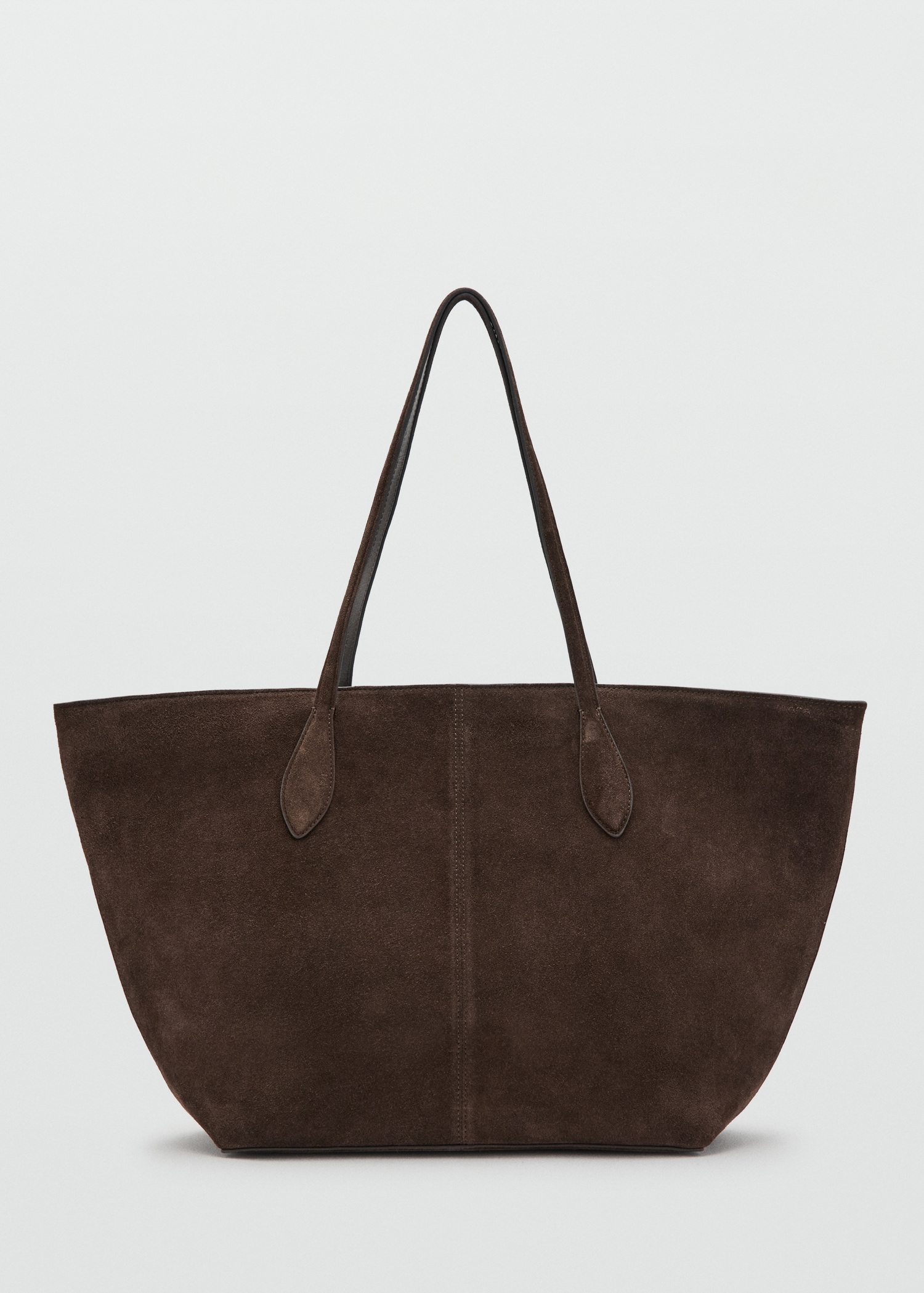 Suede Shopper Bag - Women | Mango United Kingdom
