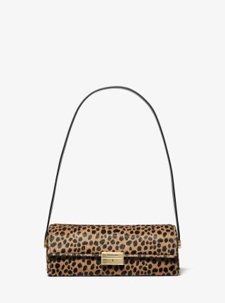 Michael Kors, Ludlow Small Cheetah Print Calf Hair Convertible Pochette