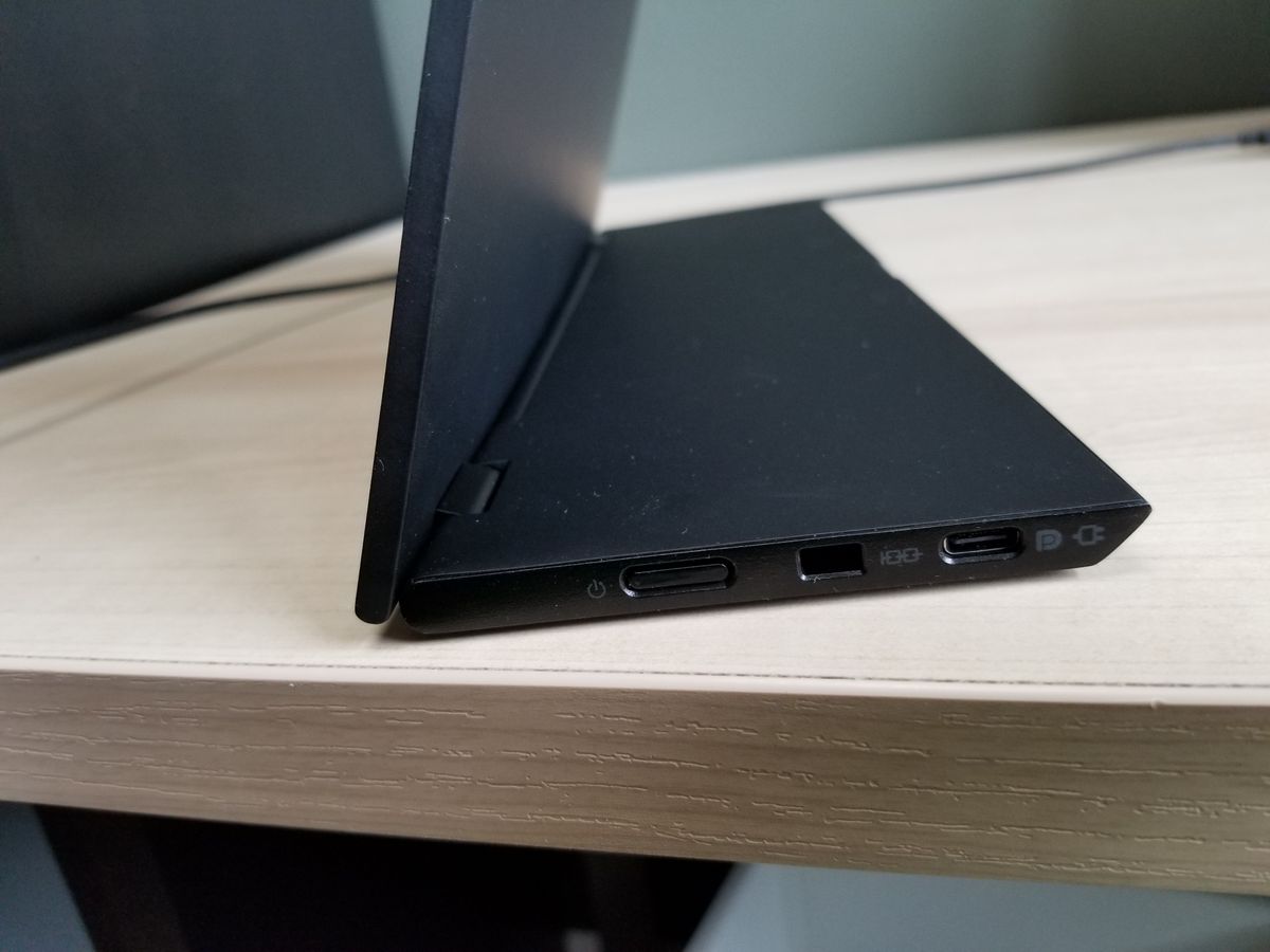Lenovo ThinkVision M14t Portable Monitor Review: Take Touch With