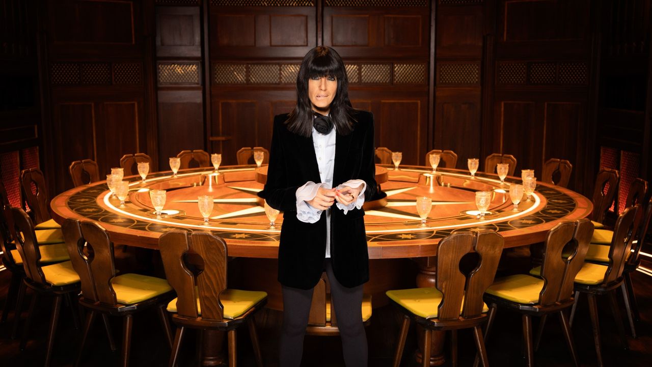 Claudia Winkleman in The Traitors