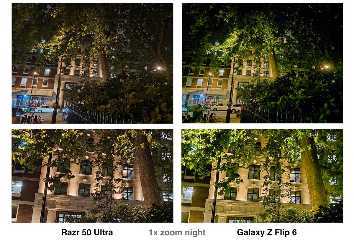 Photos taken on the Motorola Razr 50 Ultra and Samsung Galaxy Z Flip 6