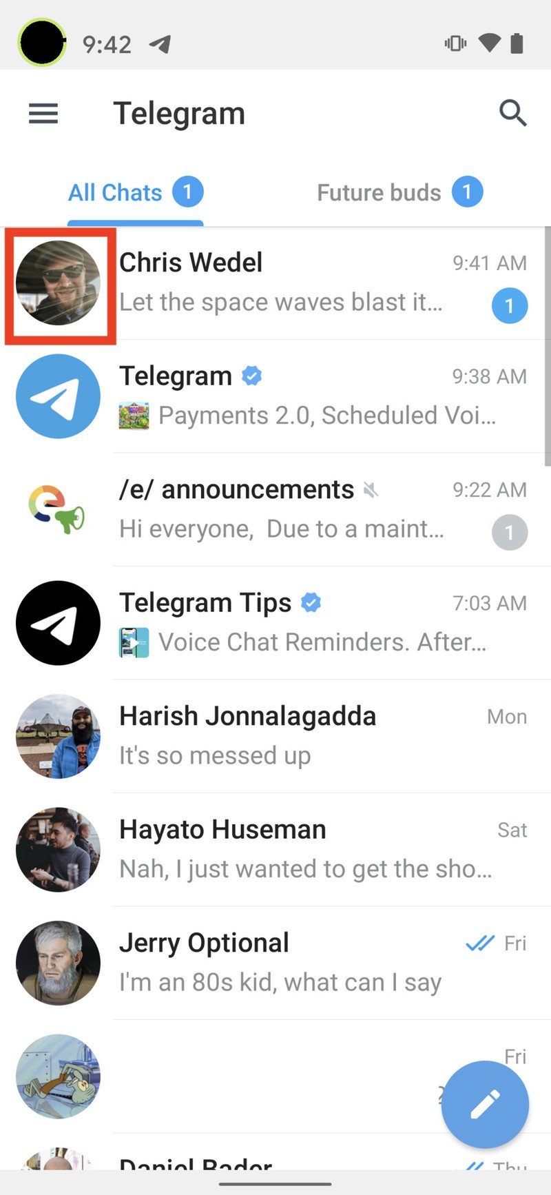 How to preview chats on Telegram | Android Central