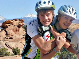 Brother and sister Garrett and Kelsay Lundberg of the Salida High team in Colorado.