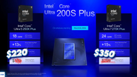 Intel Core Ultra 200S Plus CPUs selling for more than MSRP
