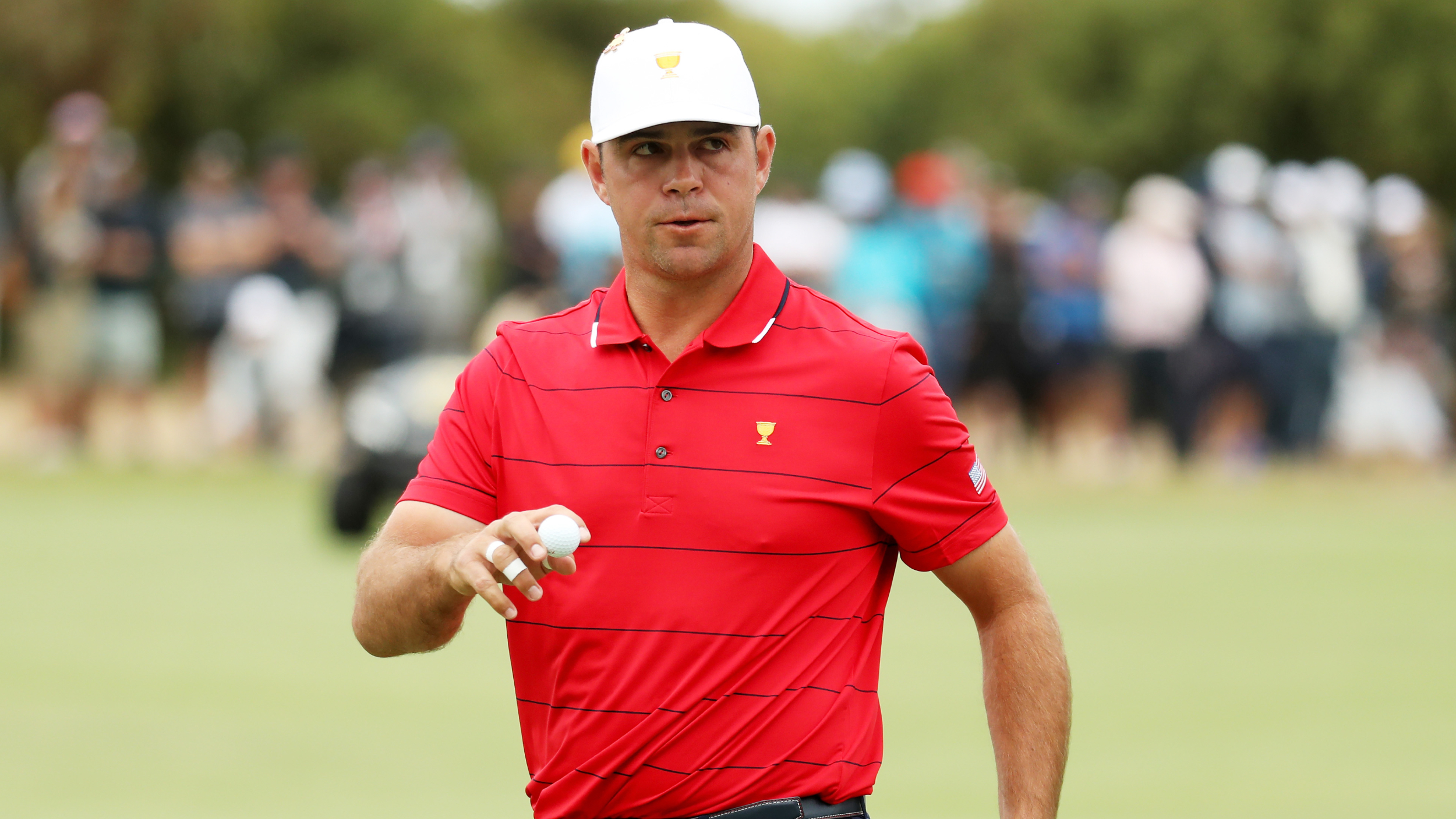 Gary Woodland at the Presidents Cup