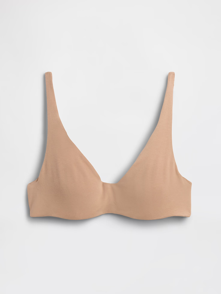 Gap, Organic Stretch Cotton Unlined Bra