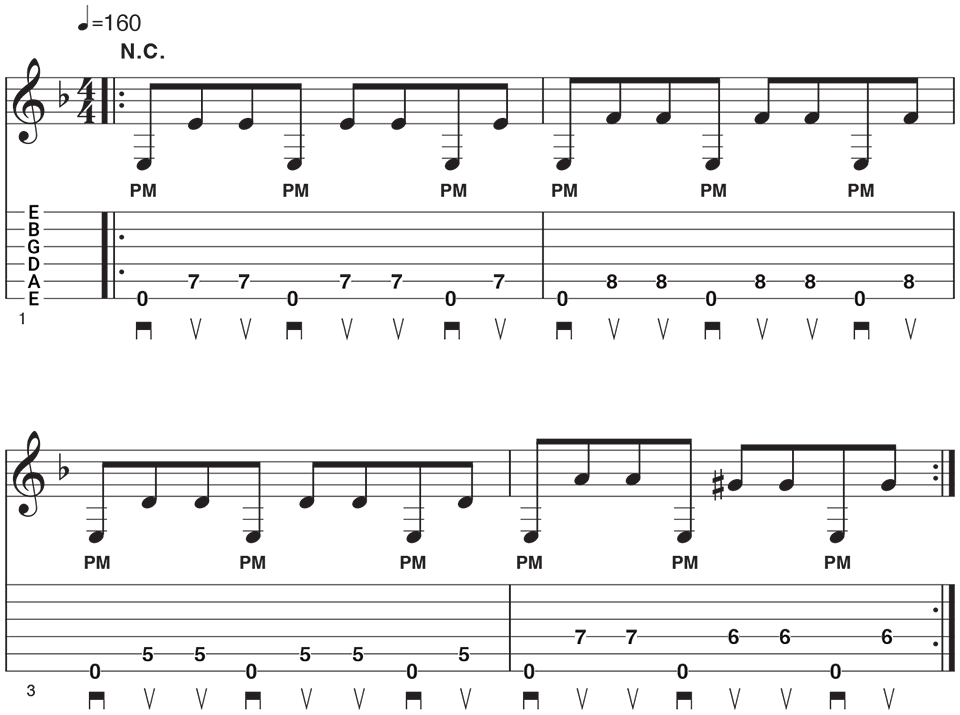 Up-picking Example