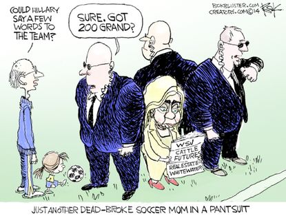 
Political cartoon U.S. Hillary Clinton