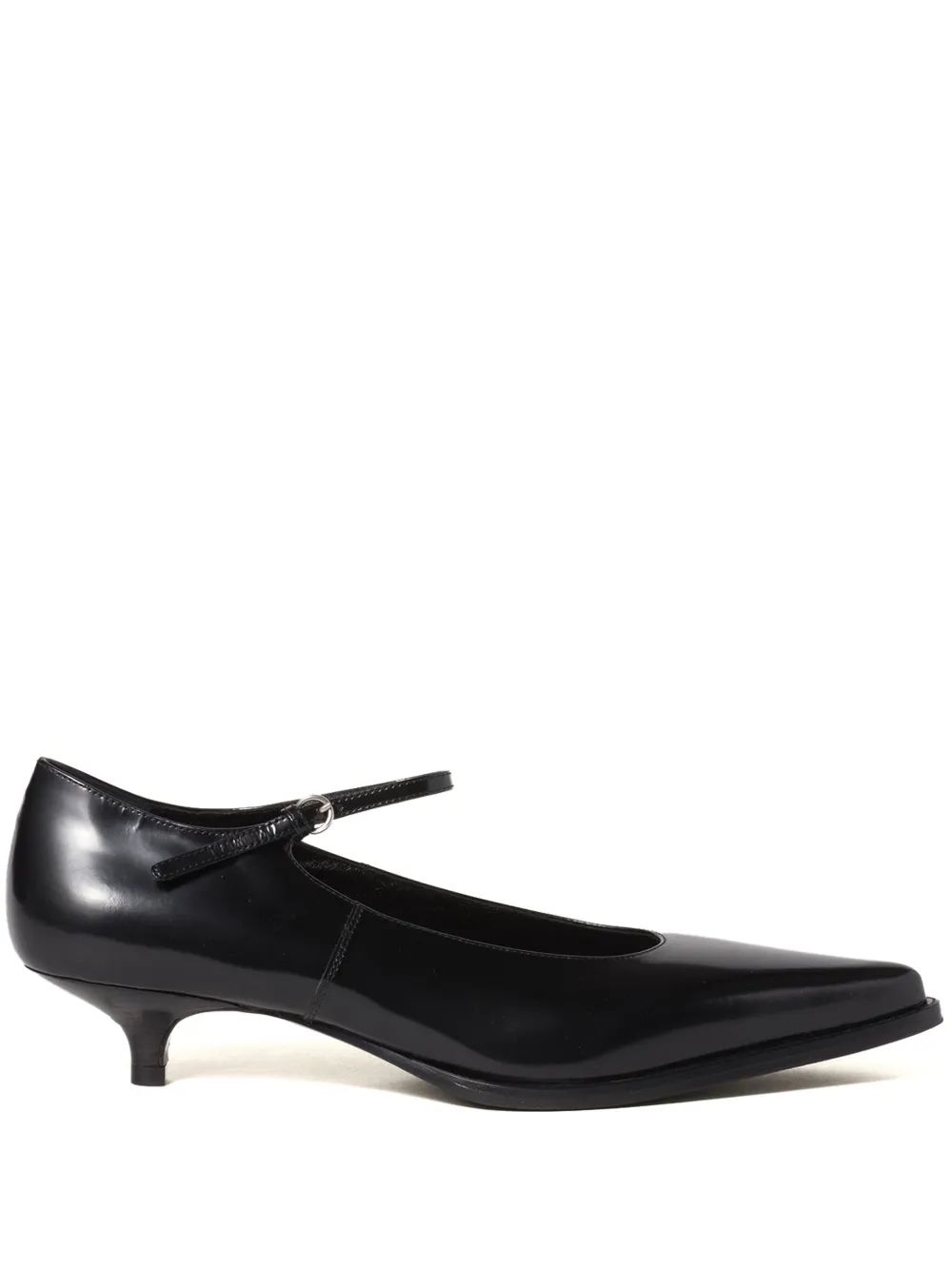 Miu Miu 35mm Brushed Leather Pumps | 40