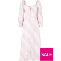 Olivia Rubin Alana Gingham Button Through Midi Dress: was £280, now £196 at Very