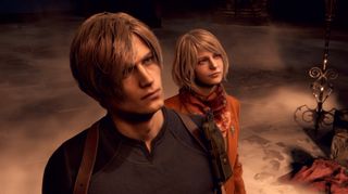 Resident Evil 4 remake Leon and Ashley