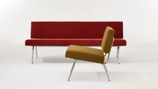 Florence Knoll Model 31 and Model 33 reissued sofa and chair