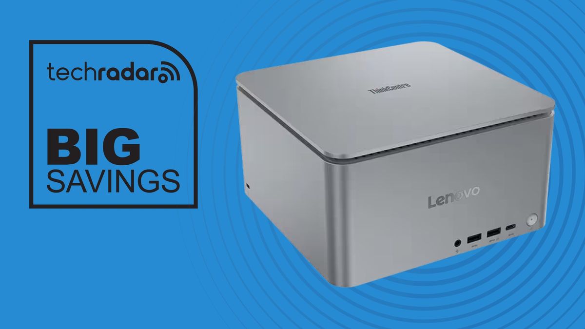 My favorite business mini PC tackles AI and 3D modeling with ease — and Lenovo just cut the price by $528