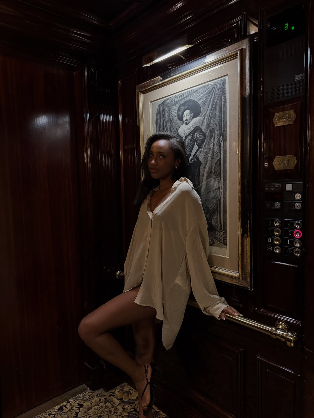 Rayan Xasan with side-parted wavy hair and an even complexion