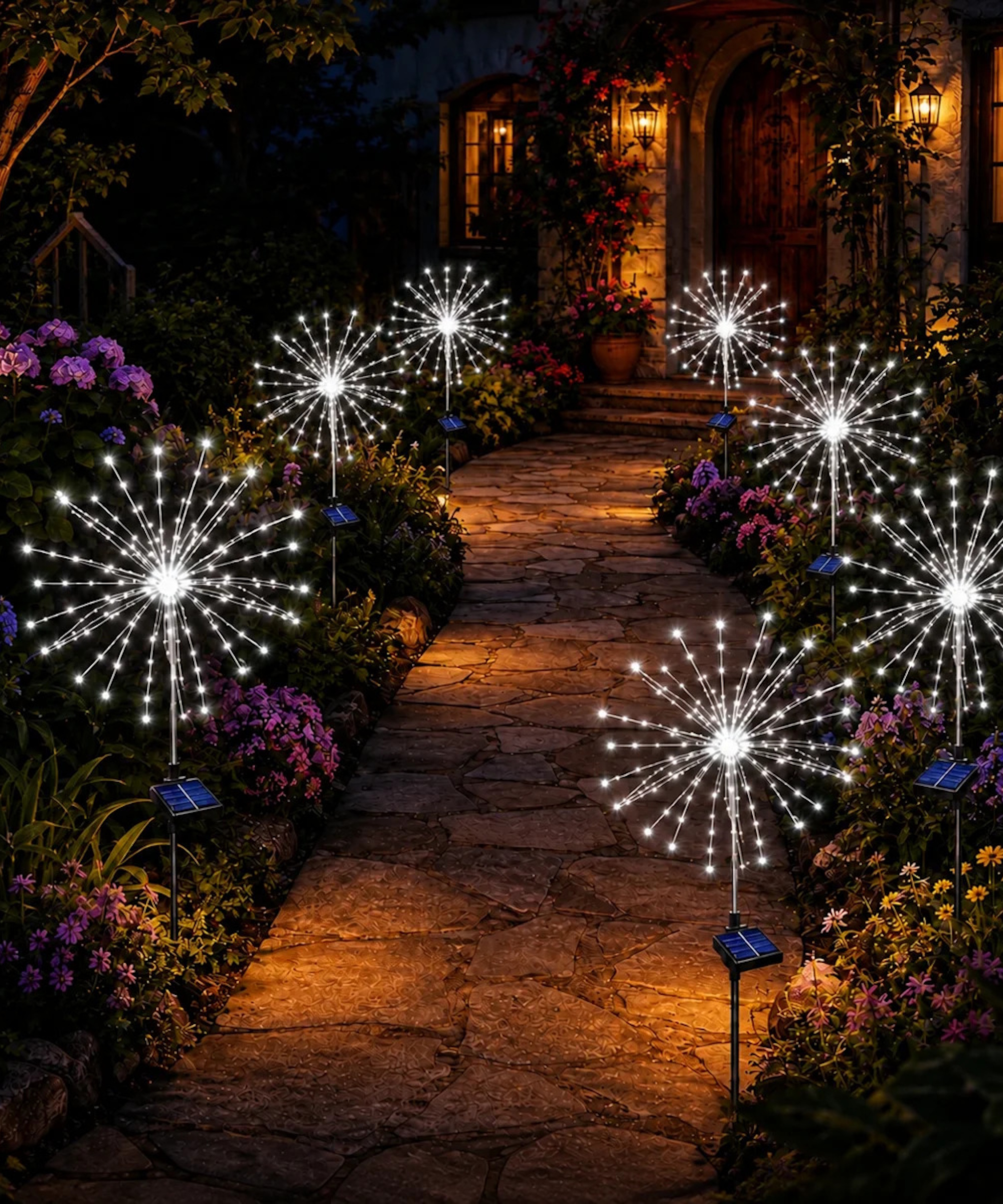 Wayfair solar firework lights