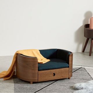 pet bed with storage drawer