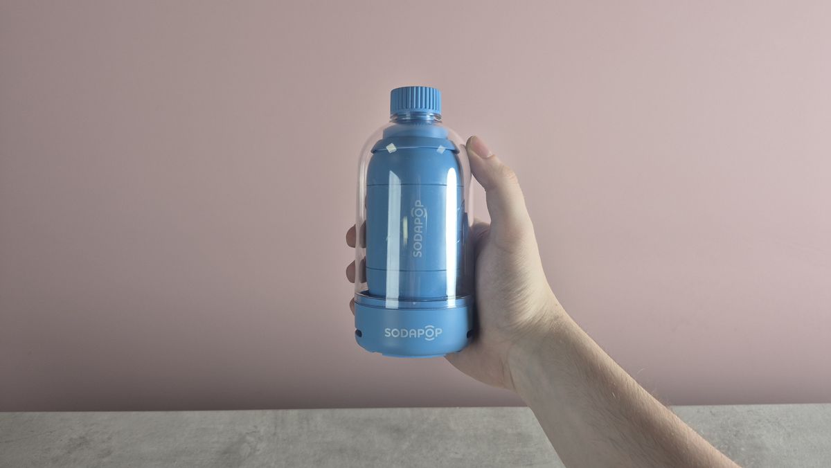 I tried a Bluetooth speaker that screws onto a soda bottle to boost its bass – and I’ve never tested anything like it