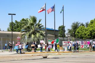 Anti ICE protests in Los Angeles