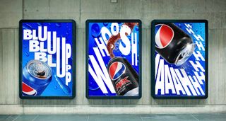 image of Pepsi branding on a billboard