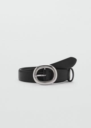 Rounded Buckle Belt