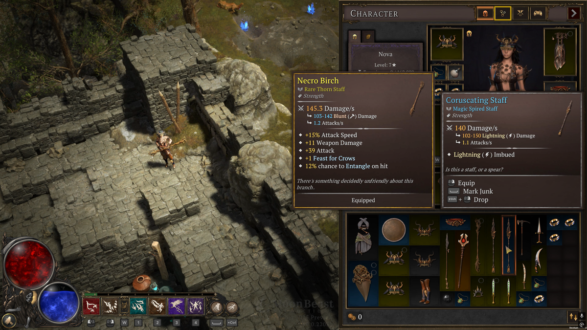 Darkhaven demo screenshot