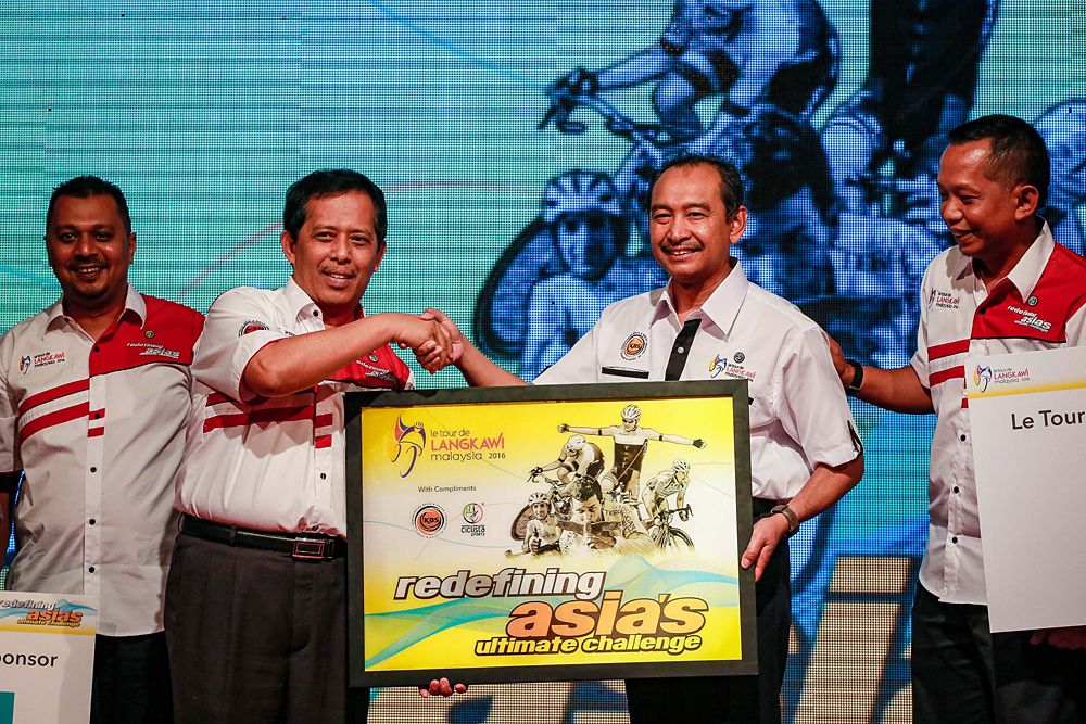 The Tour de Langkawi presentation