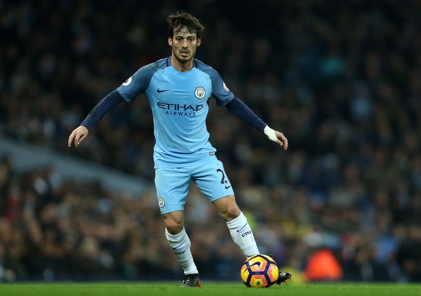 David Silva of Manchester City, 2016
