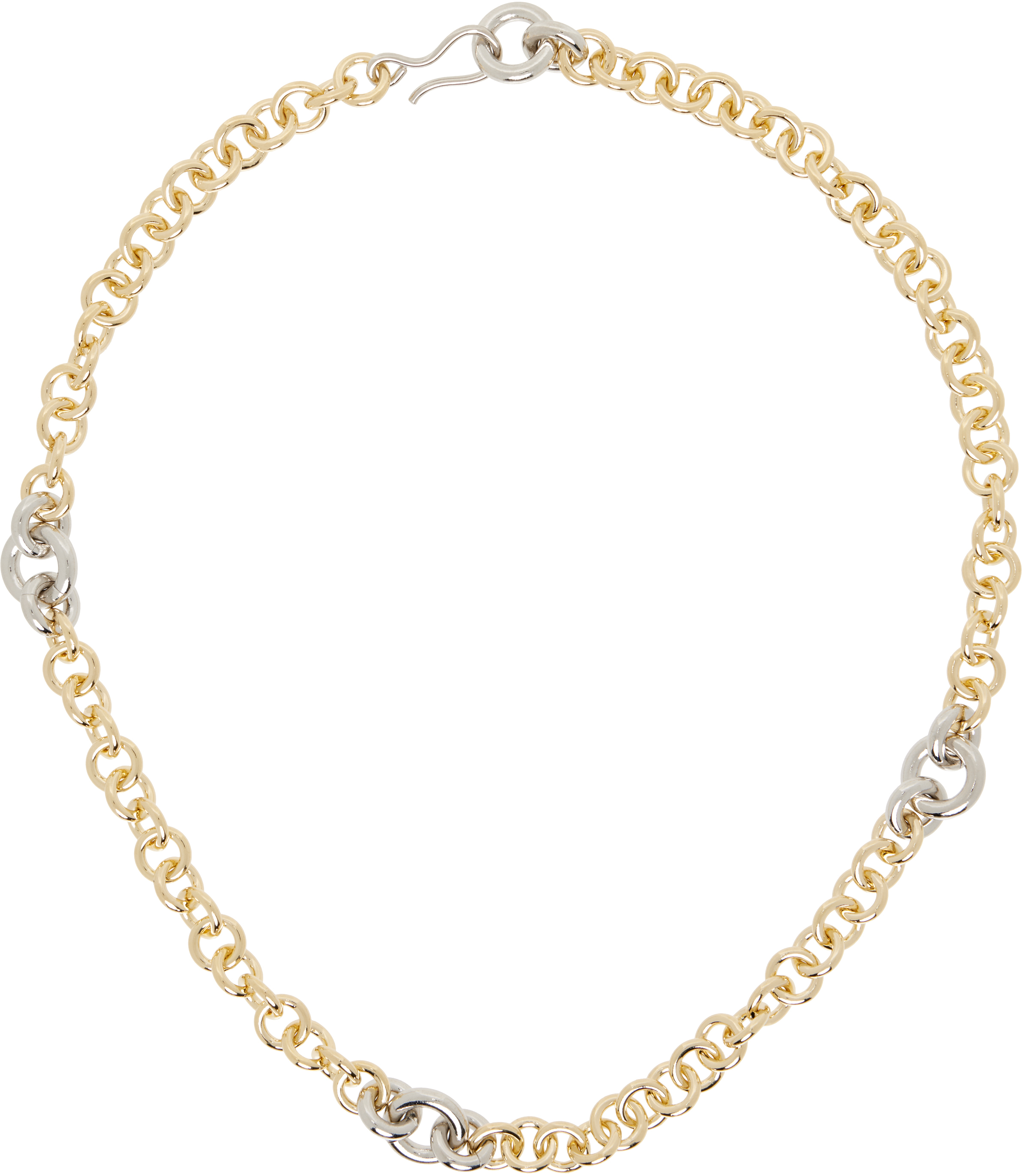 Gold & Silver Maglia Necklace