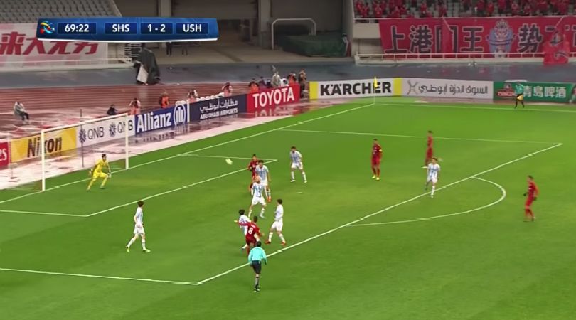 Red-hot Oscar whips home another stunner in the Asian Champions League ...