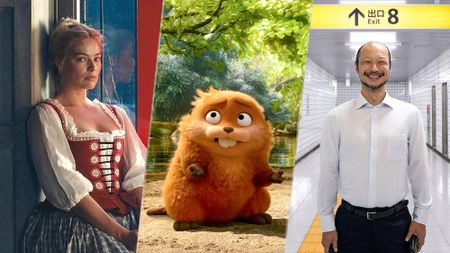 (L-R) Margot Robbie as Catherine "Cathy" Earnshaw in "Wuthering Heights", Mabel Tanaka in "Hoppers" and Yamato Kochi as The Walking Man in "Exit 8"