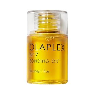 Olaplex No. 7 Bonding Oil, Concentrated High Shine Oil, Heat Protectant, Visibly Smooths & Softens Hair, Added Color Vibrancy, Up to 72 Hour Frizz Control, for All Hair Types, 30ml