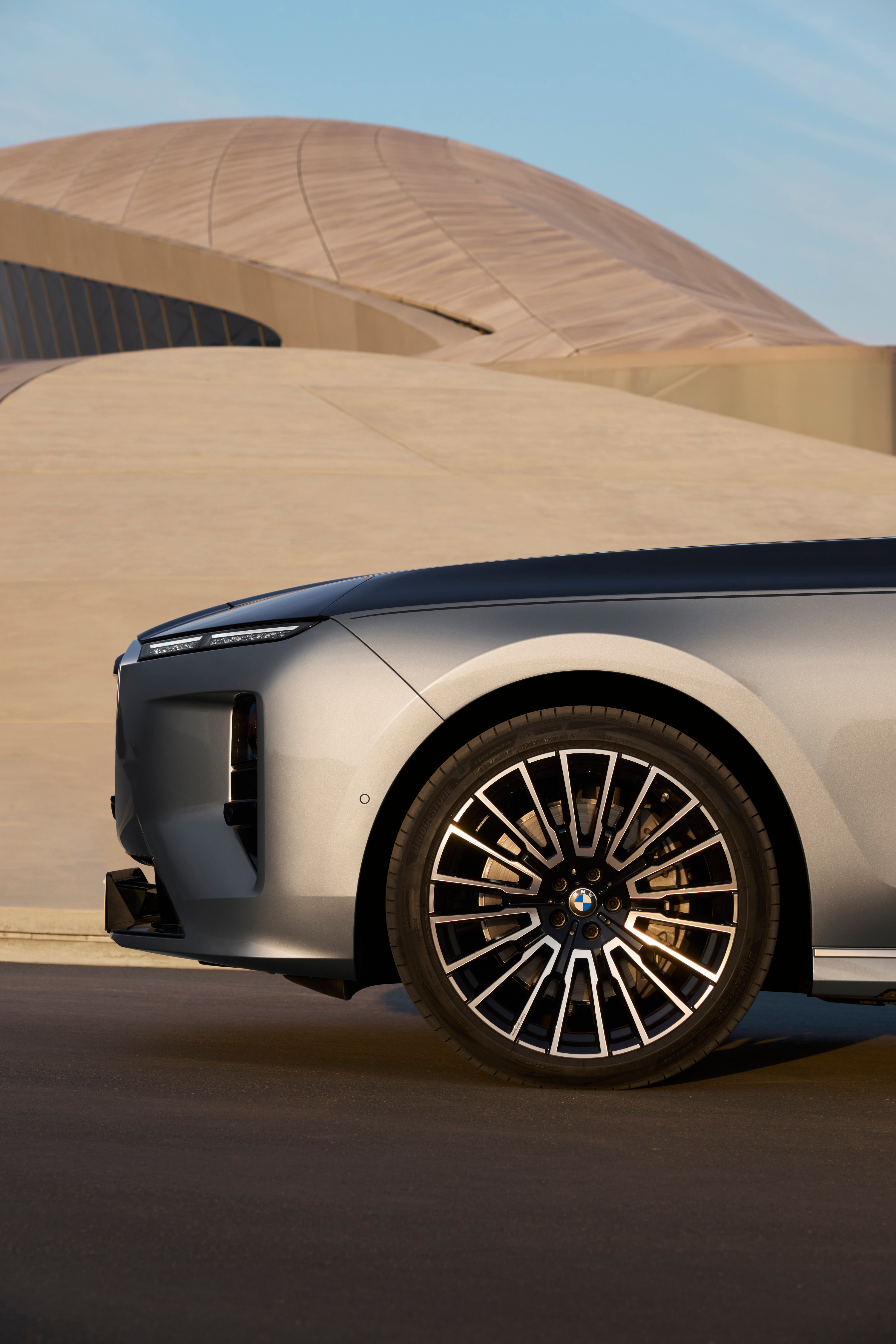 The new 7 Series face in profile