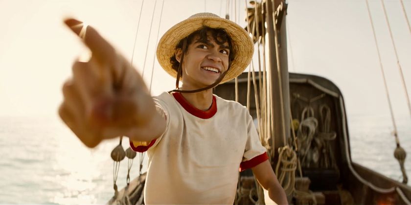 Iñaki Godoy as Monkey D. Luffy in One Piece