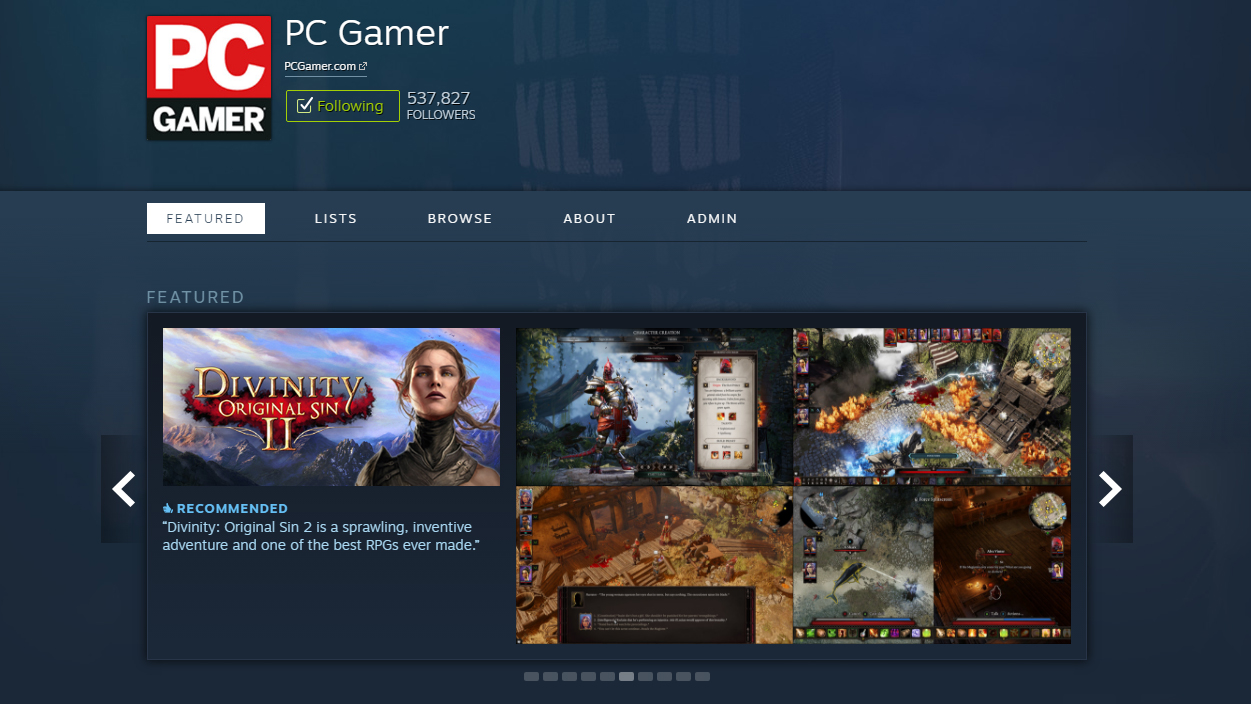 Steam Curator: Reddit Games