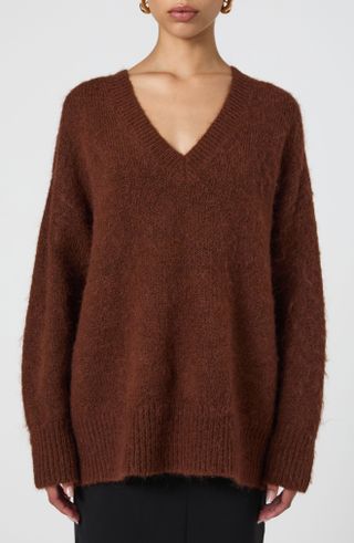 French Connection, Oversize V-Neck Sweater