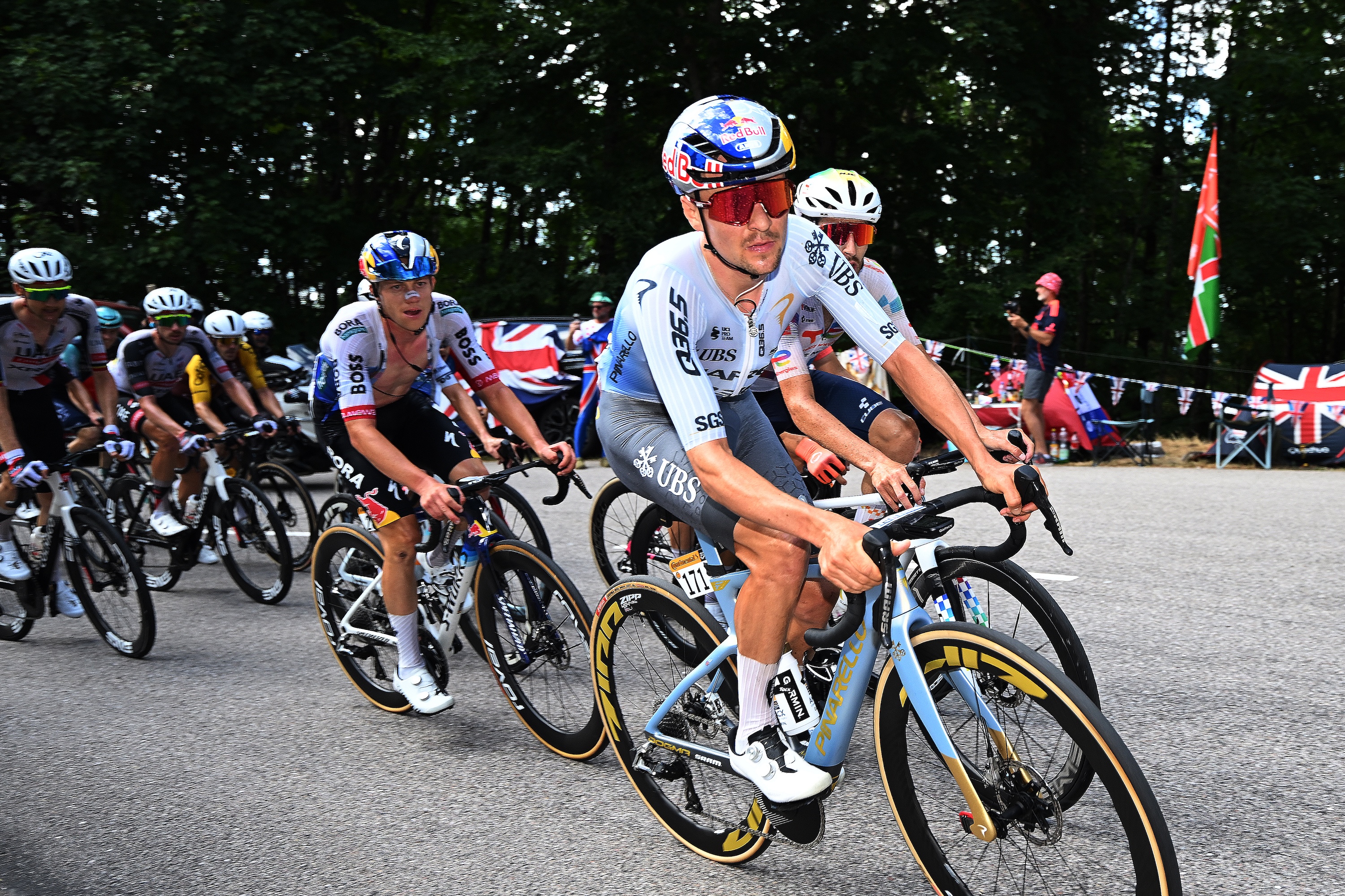 Tom Pidcock at the 2026 Tour de France