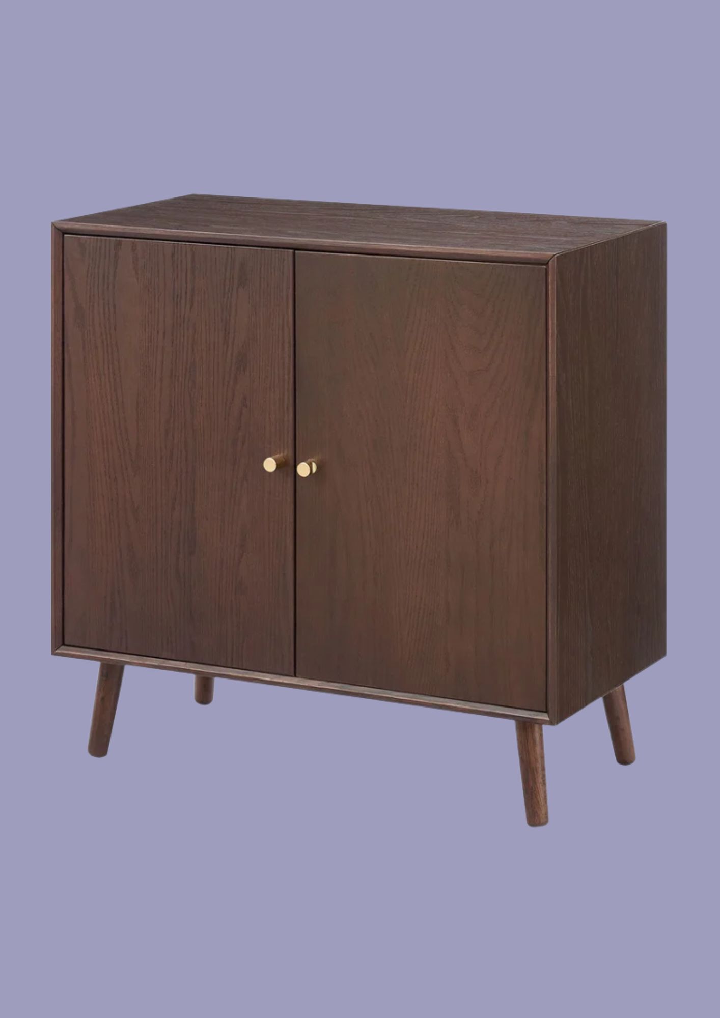 DUSK, Heidi Oak 2 Door Sideboard - Walnut