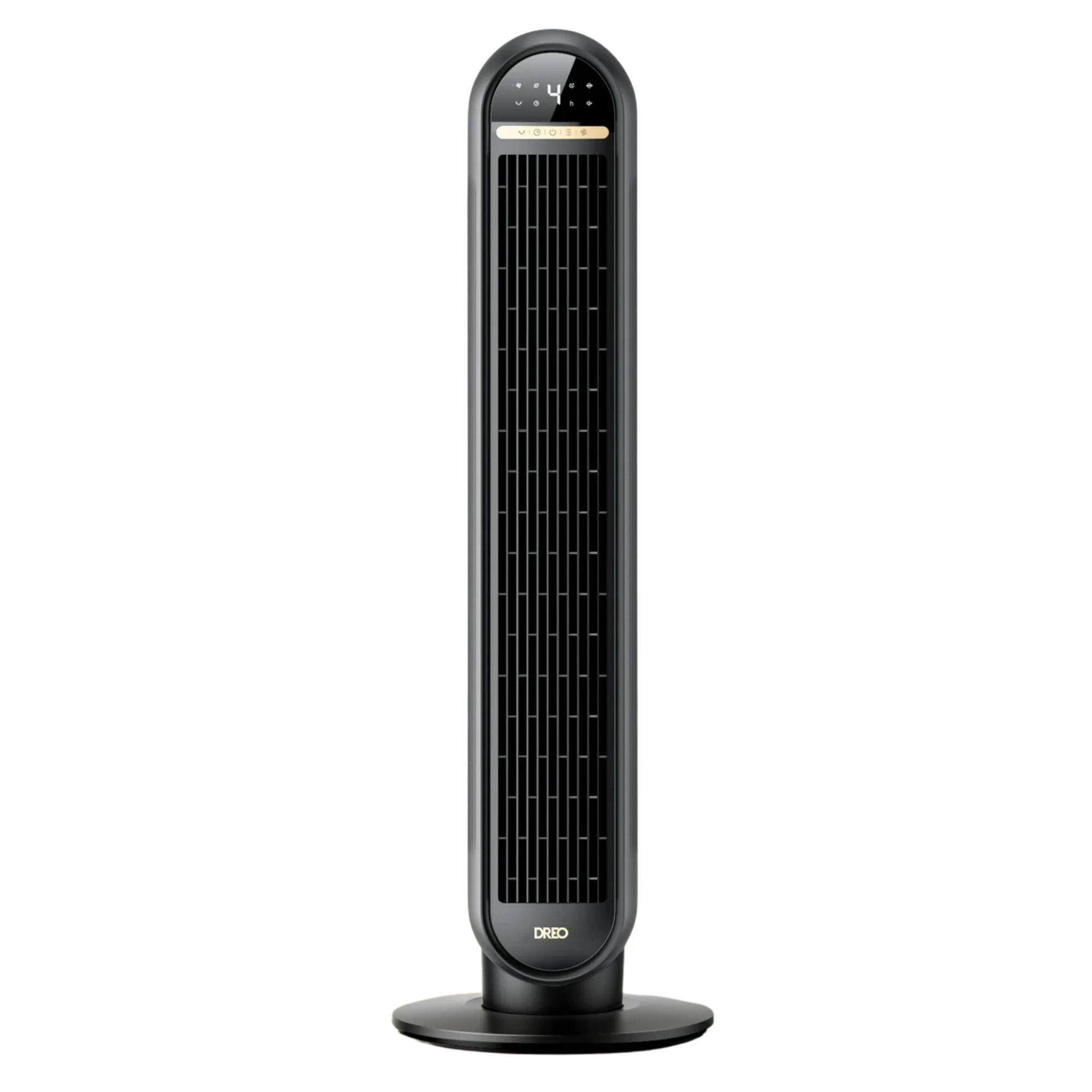 DREO, Dreo Tower Fans for Home, 36" Standing Floor Fan With Remote, 90° Oscillating Fan, 24 Ft/s High Velocity, Led Display, 4 Speeds, 4 Modes, 8h Timer, Quiet Bedroom Fan