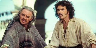 Anthony Hopkins and Antonio Banderas in The Mask of Zorro